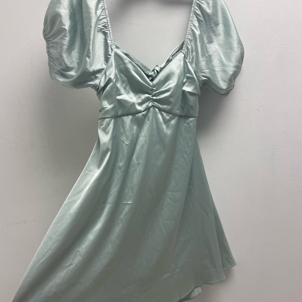 Altar'd State sage Green Mini Dress size small